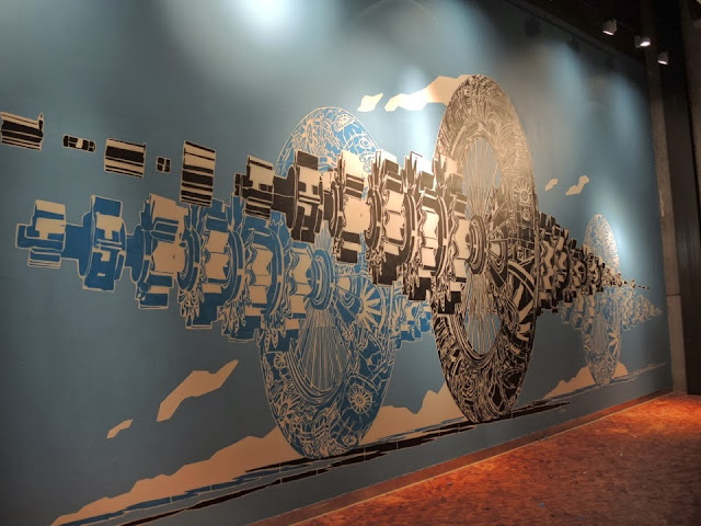 New Indoor Piece By Polish Artist M-City At The Sandnes Science Museum In Norway 4