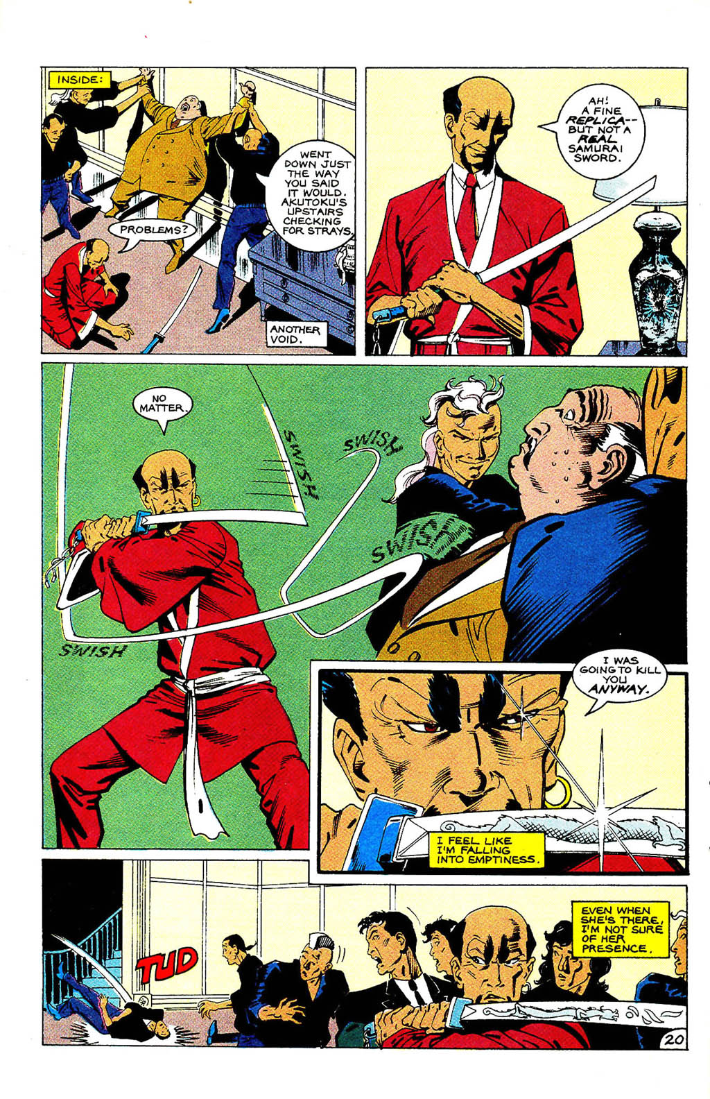Read online Whisper (1986) comic -  Issue #8 - 23