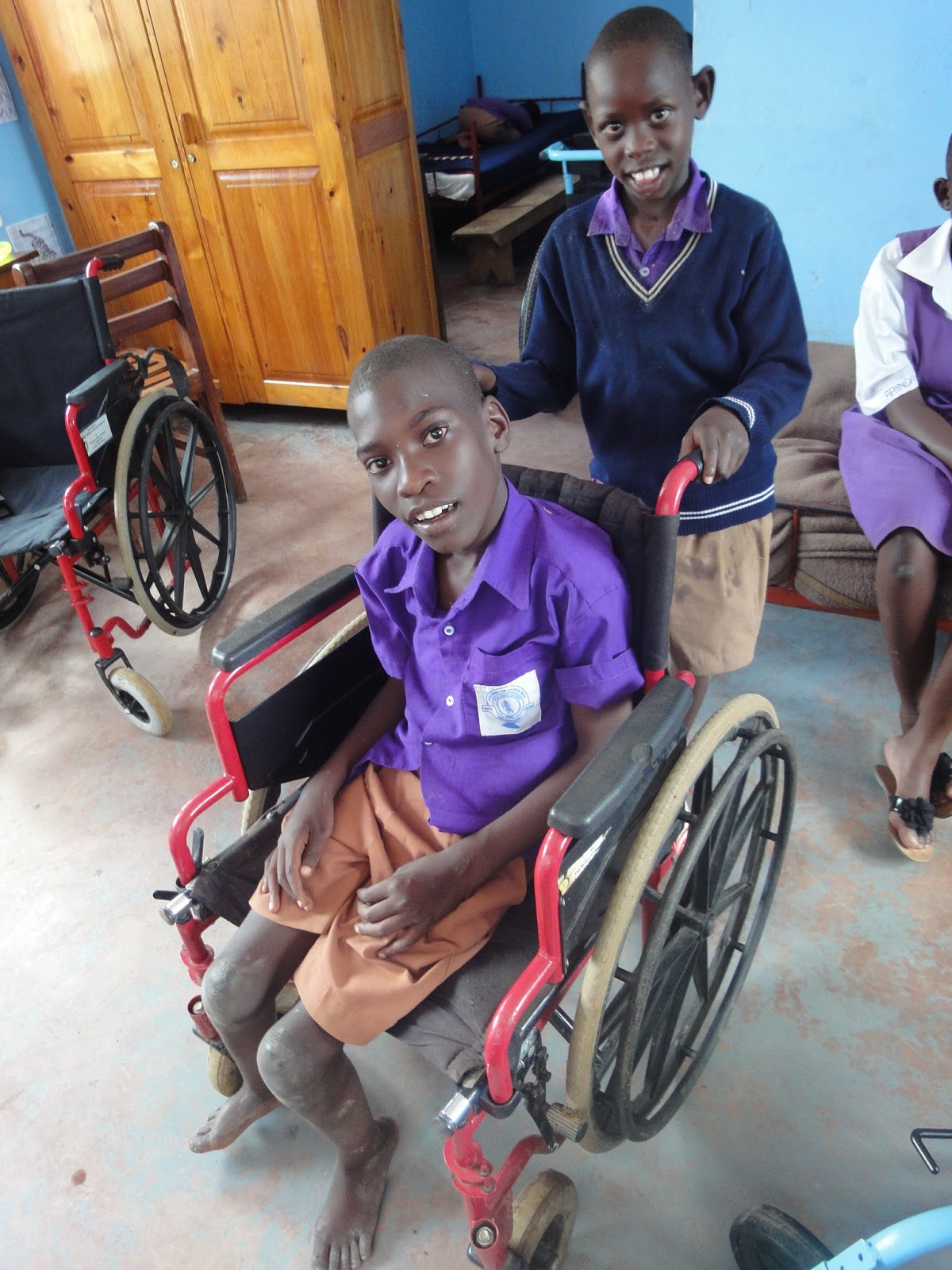 Laura's Journey in Uganda Wheelchairs and the good 'ol USA