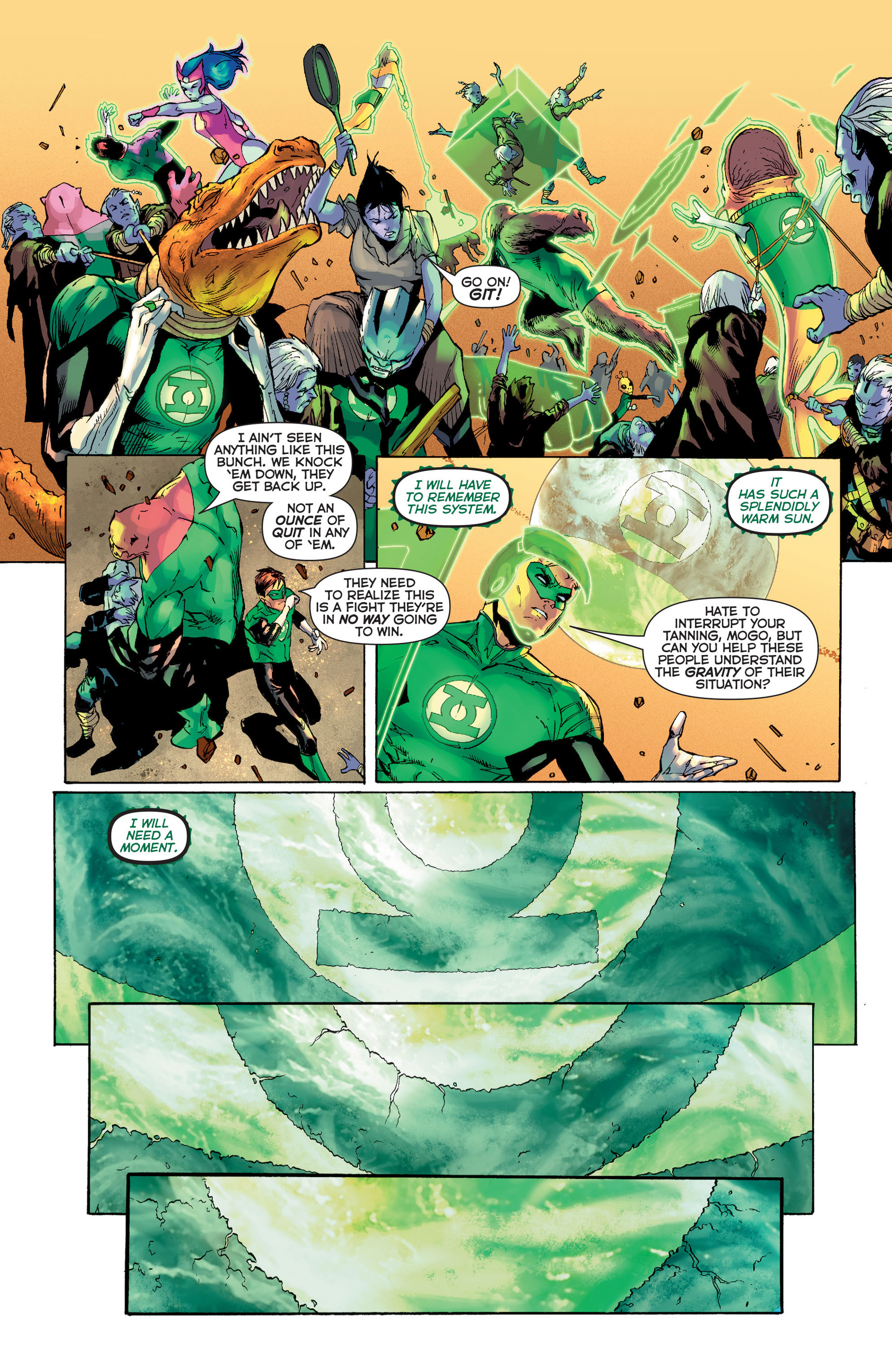 Read online Green Lantern (2011) comic -  Issue #26 - 15