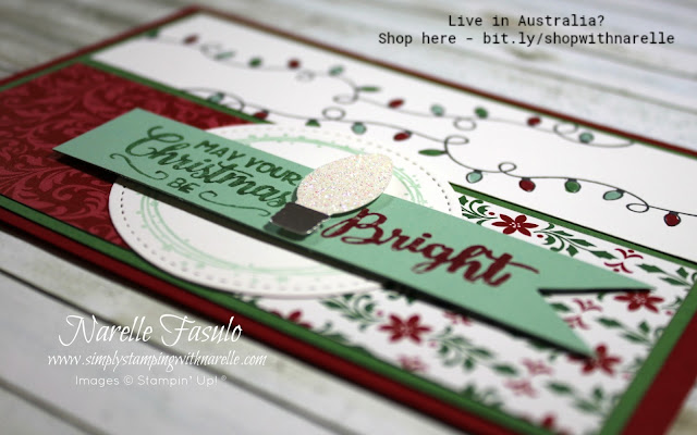 Want your Christmas card making this year simplified? Then join my Making Christmas Bright Online Class. You get the stamp set and punch, along with eight project kits with step by step video tutorials - http://bit.ly/MakingChristmasBrightOnlineClass