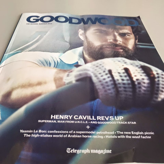 Henry Cavill News: Henry Behind The Wheel On The Cover Of Goodwood Magazine
