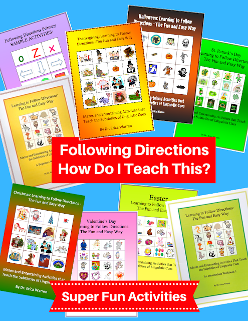 Following Directions Activities