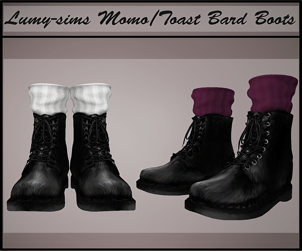 Sims 4 CC's - The Best: Boots by Lumy Sims