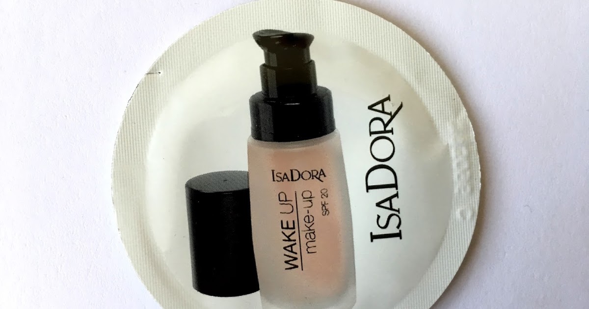 SAMPLE SIZE. ISADORA "Wake Up MakeUp" makiažo pagrindas su SPF 20 (atspalvis "06 Cool Beige")