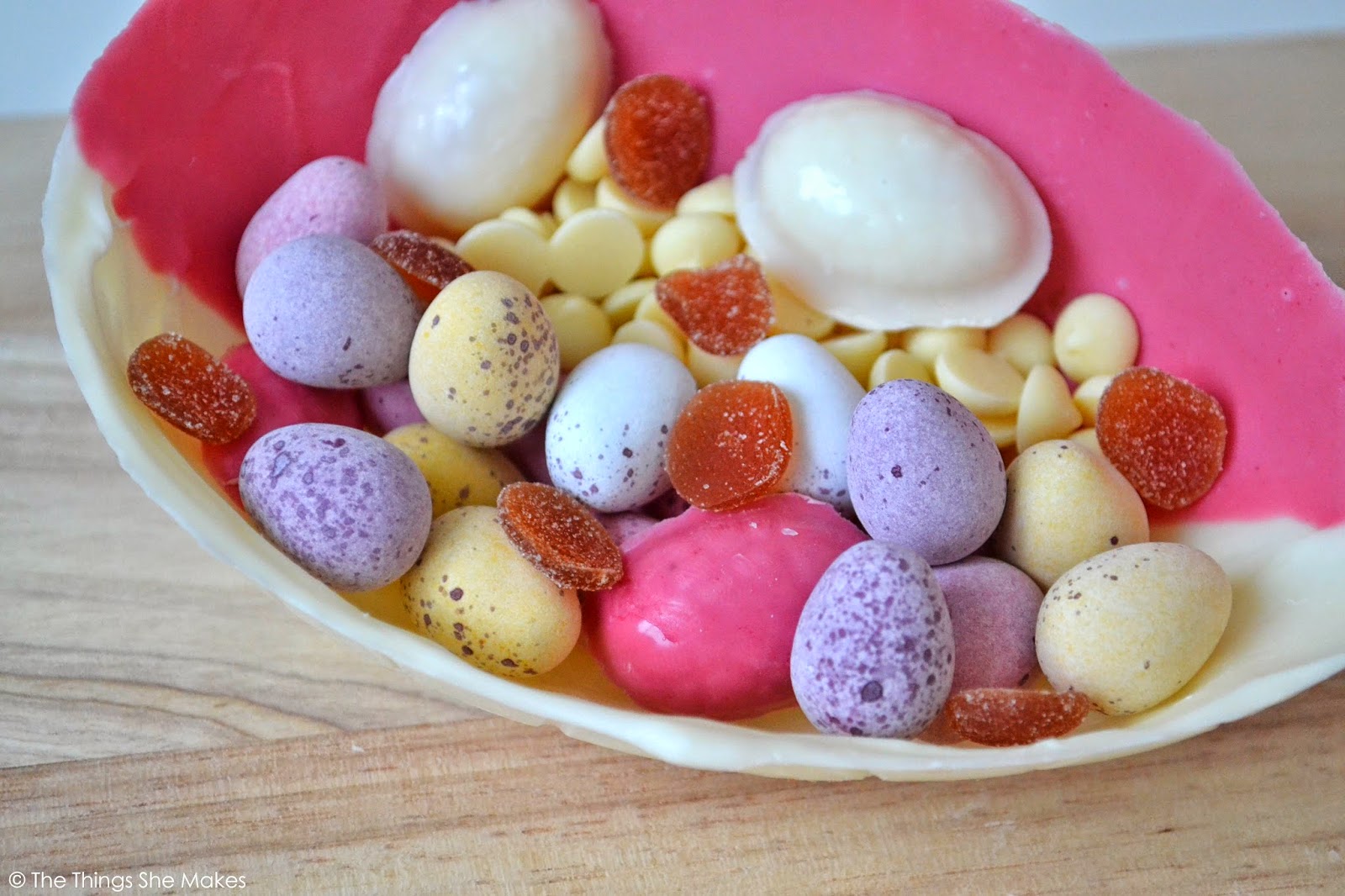 How to Make Open Chocolate Easter Eggs The Things She Makes