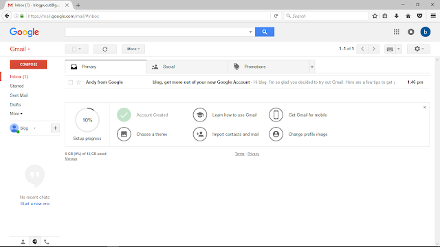 Cara Membuat Email dengan Google Email (Gmail) Terbaru gml5