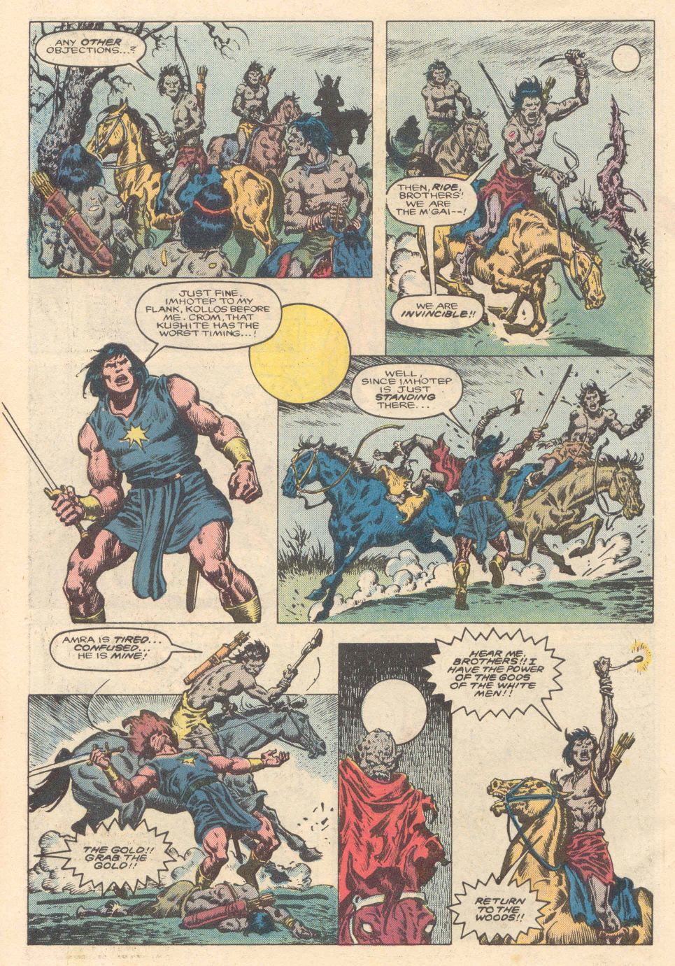 Conan the Barbarian (1970) Issue #183 #195 - English 5