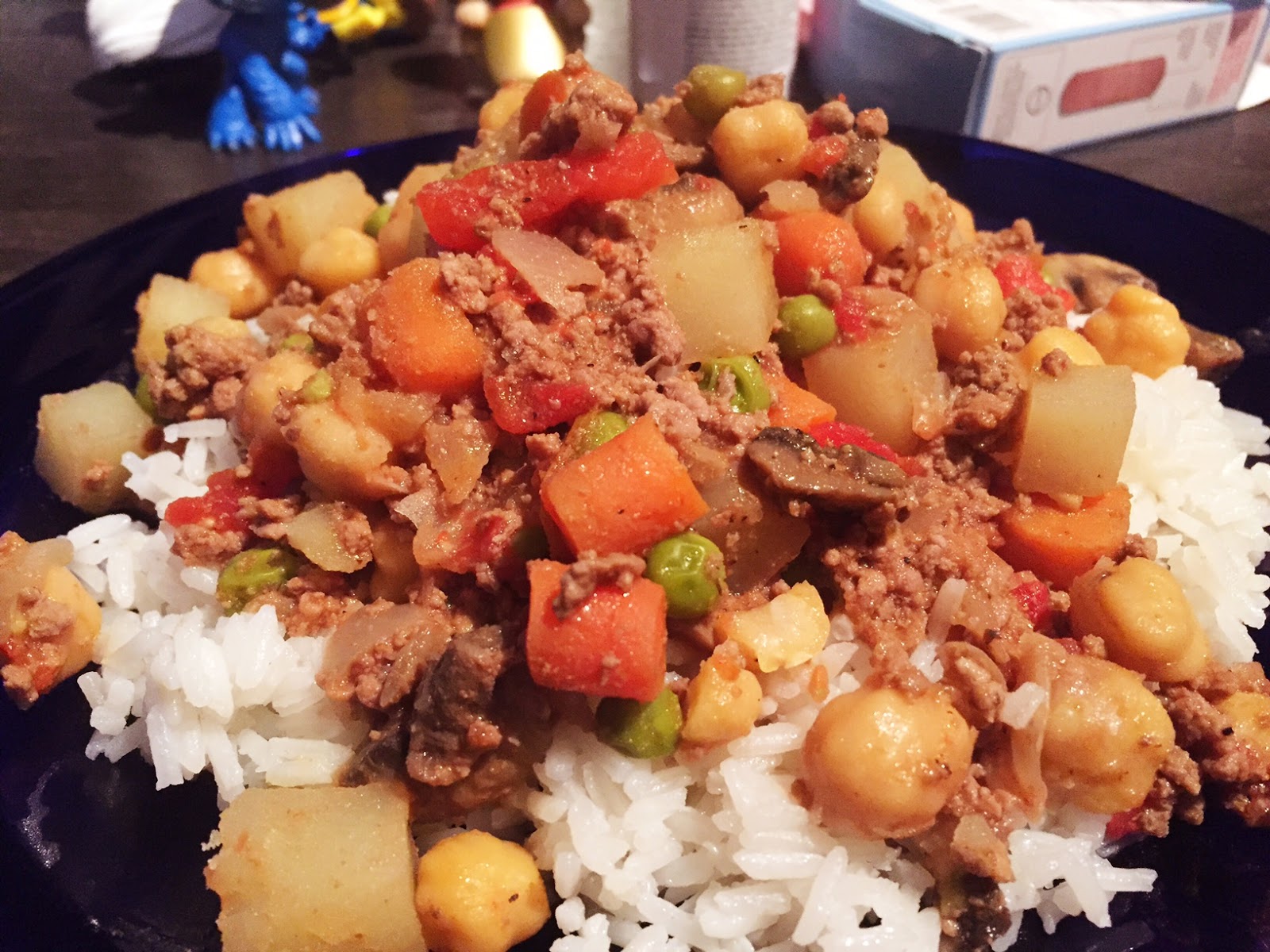 Sofrito In My Soul A Spoonful of Sofrito One Pot Beef Mince Curry