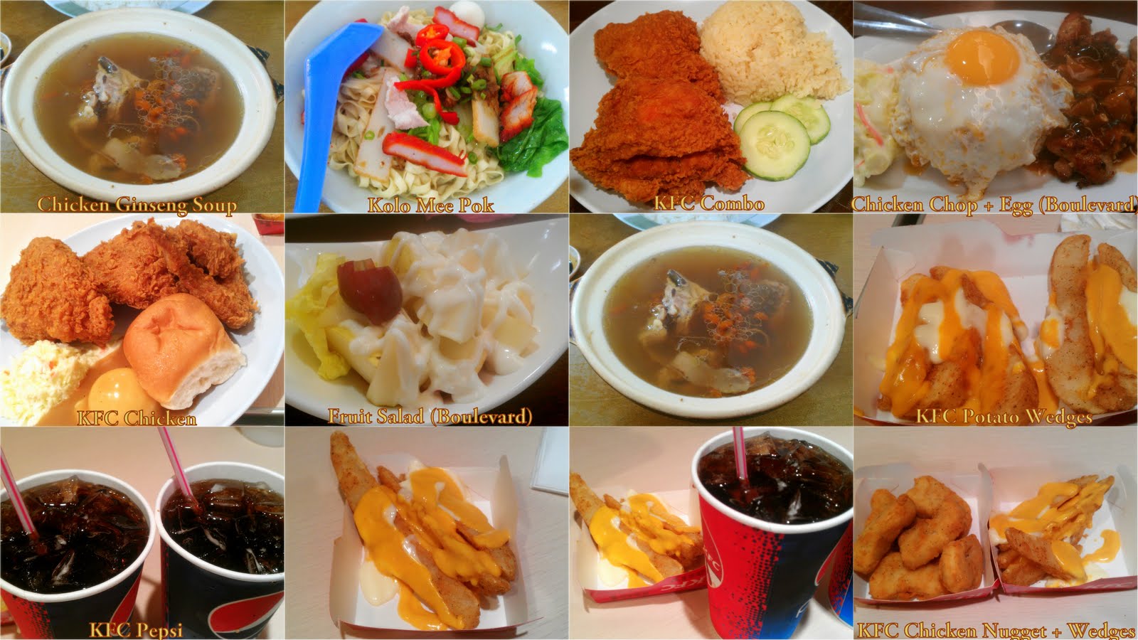 HomeMade DIY HowTo Make: Another menu in Kuching