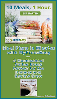 Meal Plans in Minutes with MyFreezEasy - A Homeschool Coffee Break Review for the Homeschool Review Crew @ kympossibleblog.blogspot.com
