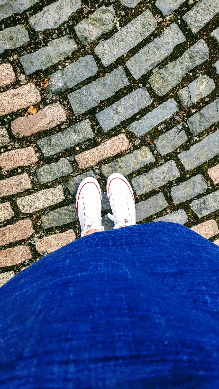 What I Wore : Nottingham Castle : Denim Dress Review