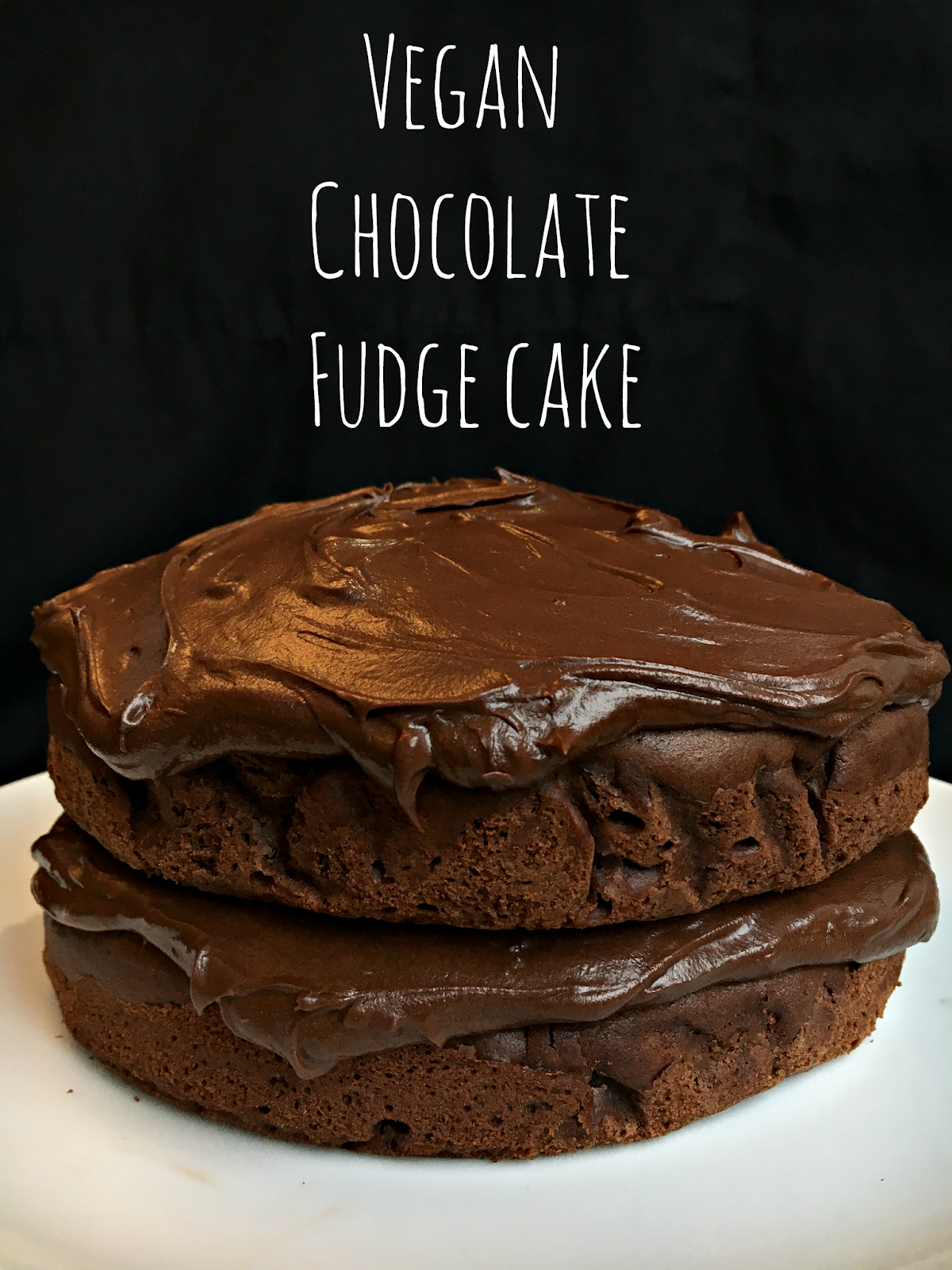 Vegan Chocolate Fudge Cake Susiechef