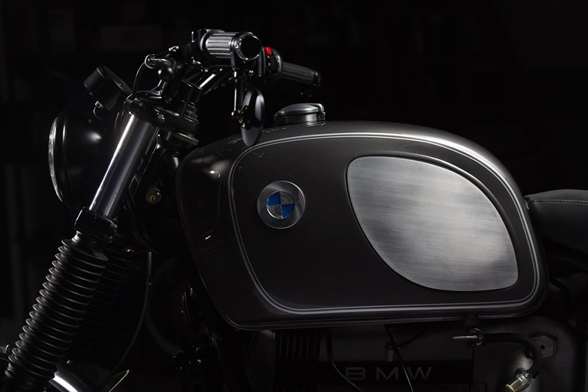 BMW R100R FUEL R100 SILVERBACK Fuel Bespoke Motorcycles. 8negro