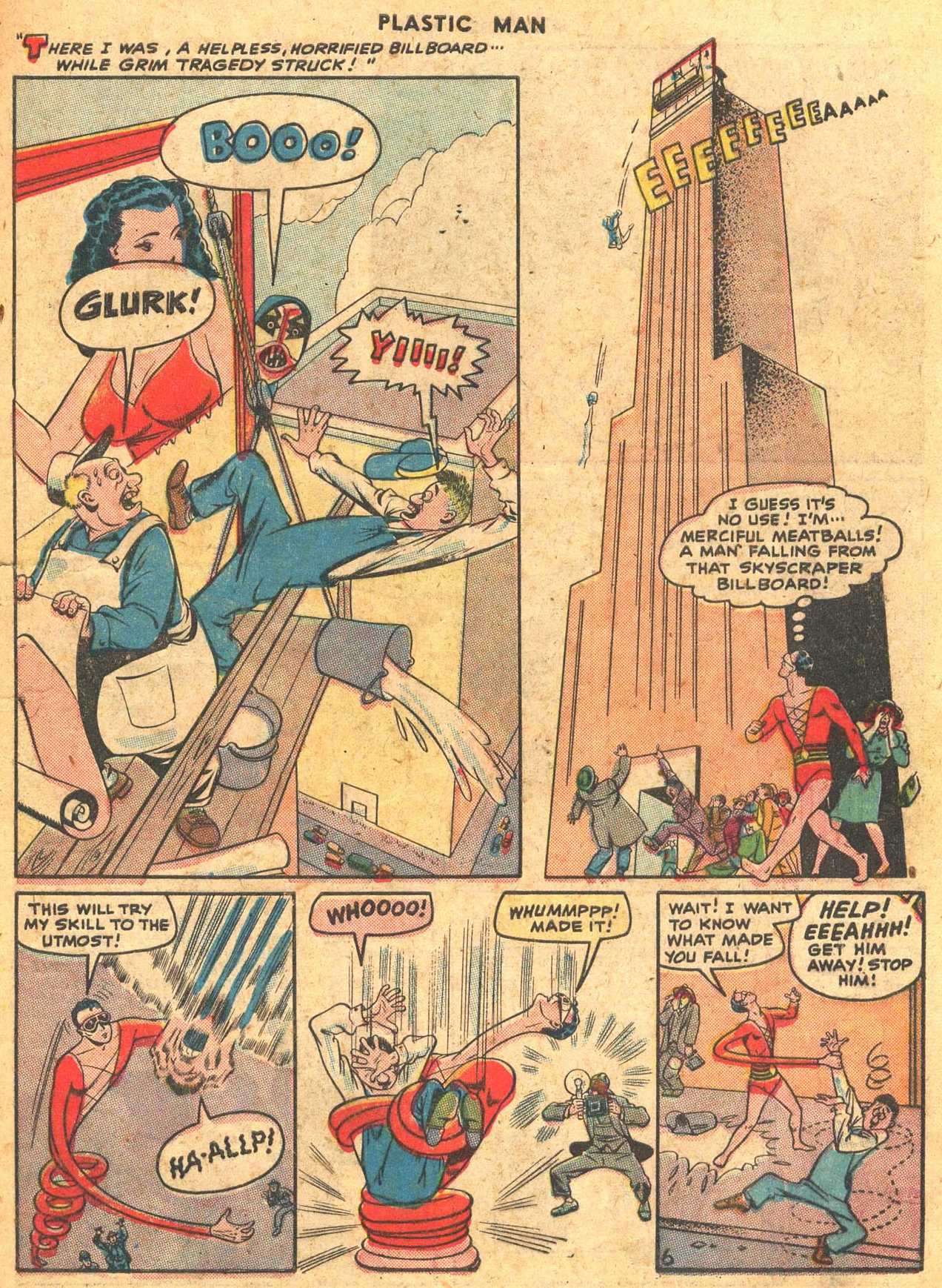 Read online Plastic Man (1943) comic -  Issue #7 - 41