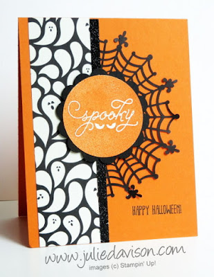 Stampin' Up! Spooky Halloween Among the Branches Card #stampinup www.juliedavison.com