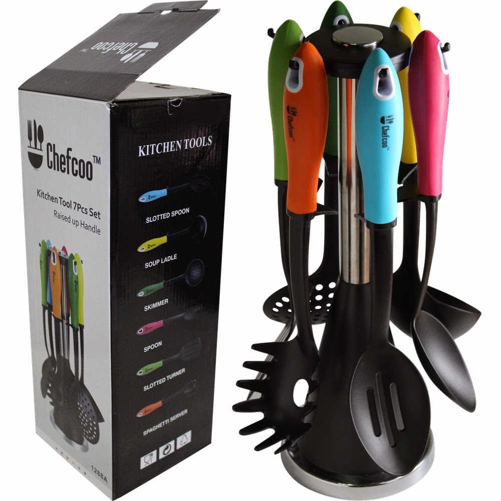 Chefcoo Kitchen Utensils Nonstick Cooking Set Review Momma4Life