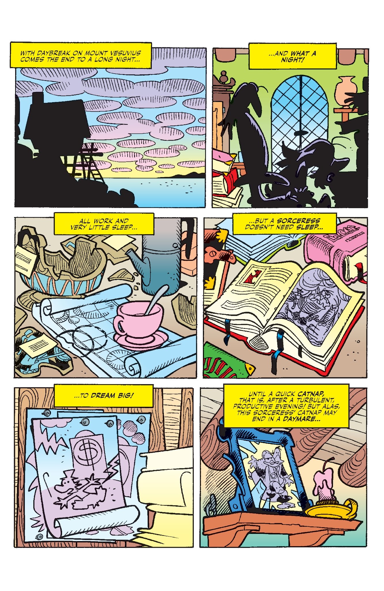 Read online Disney Giant Halloween Hex comic -  Issue #2 - 4