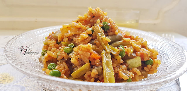 Arroz Chaufa con verduras