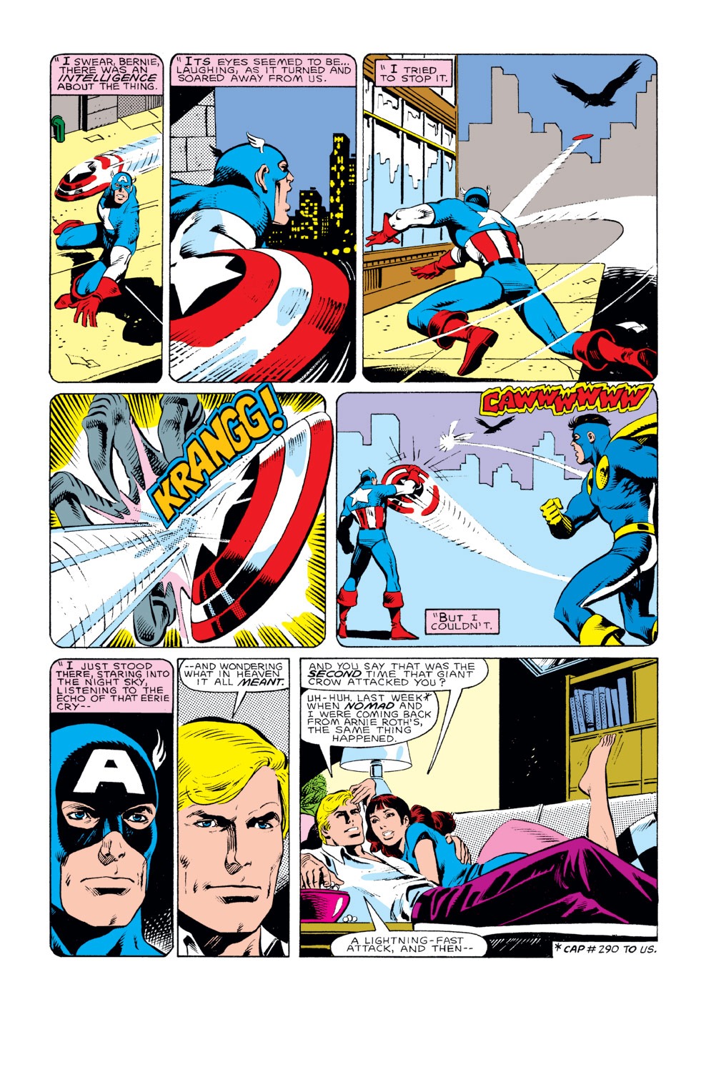 Read online Captain America (1968) comic -  Issue #292 - 3