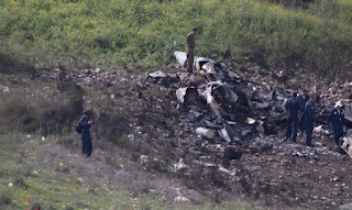 F-16I Soufa yang Ditembak Jatuh Suriah