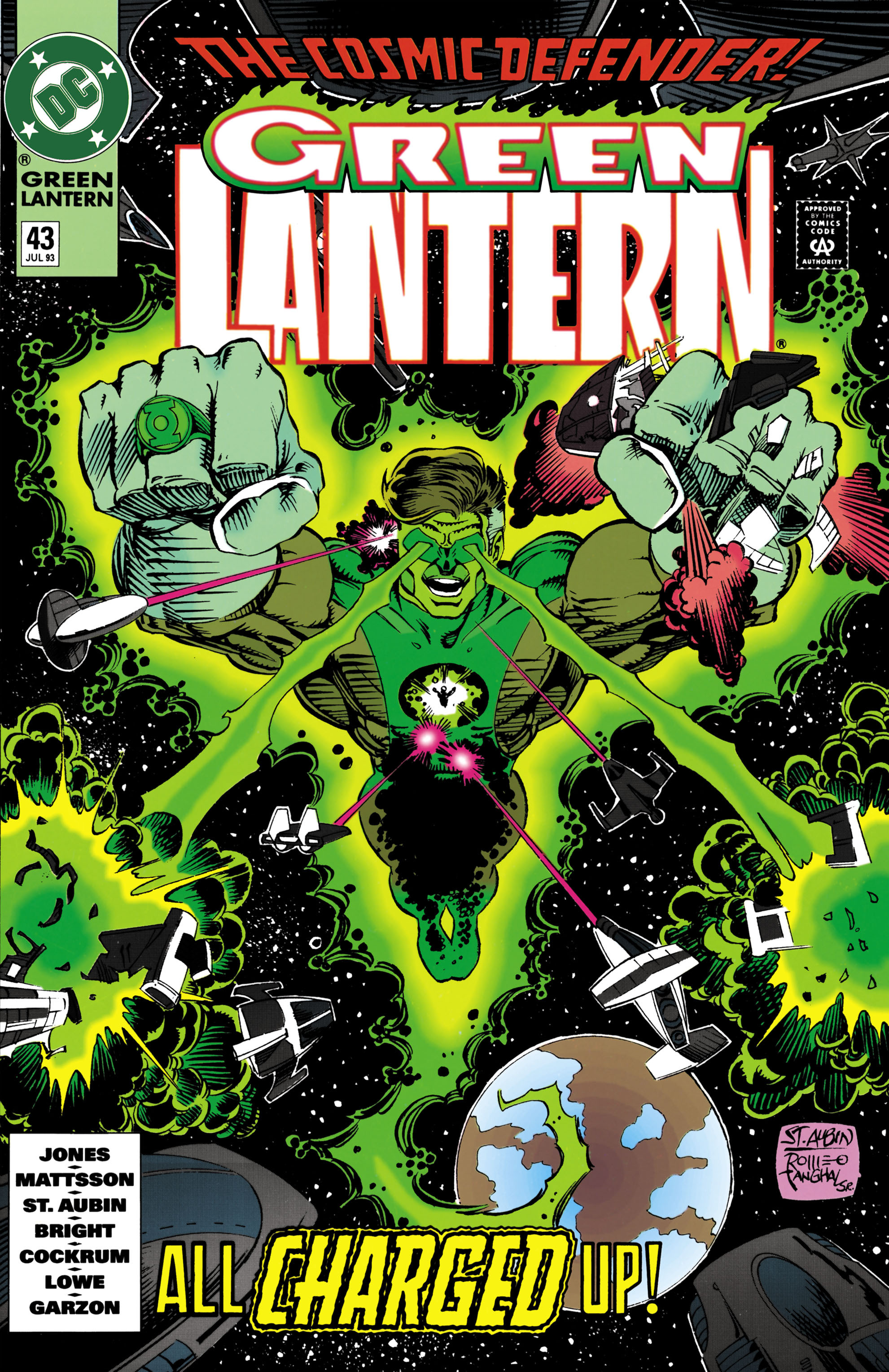 Read online Green Lantern (1990) comic -  Issue #43 - 1