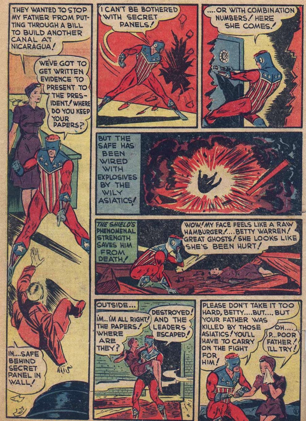 Read online Pep Comics comic -  Issue #6 - 10