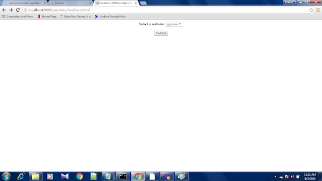 SWAPNA MEDIKONDA: Write a program to display a list of five websites in ...