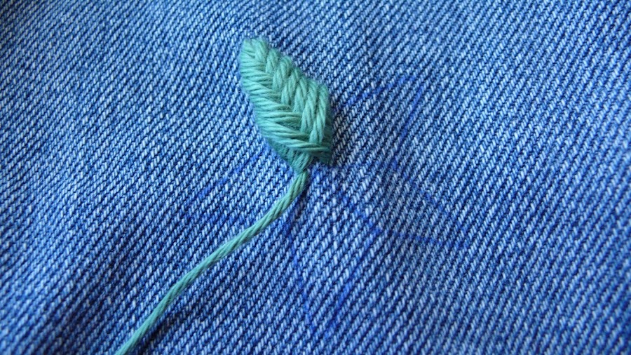 Estrella-bordada-en-cazadora-vaquera