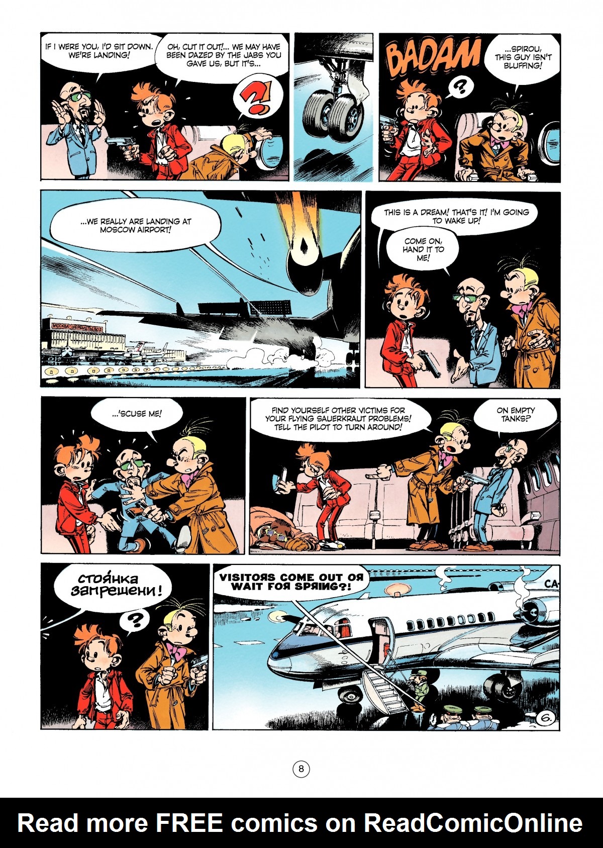 Read online Spirou & Fantasio (2009) comic -  Issue #6 - 8