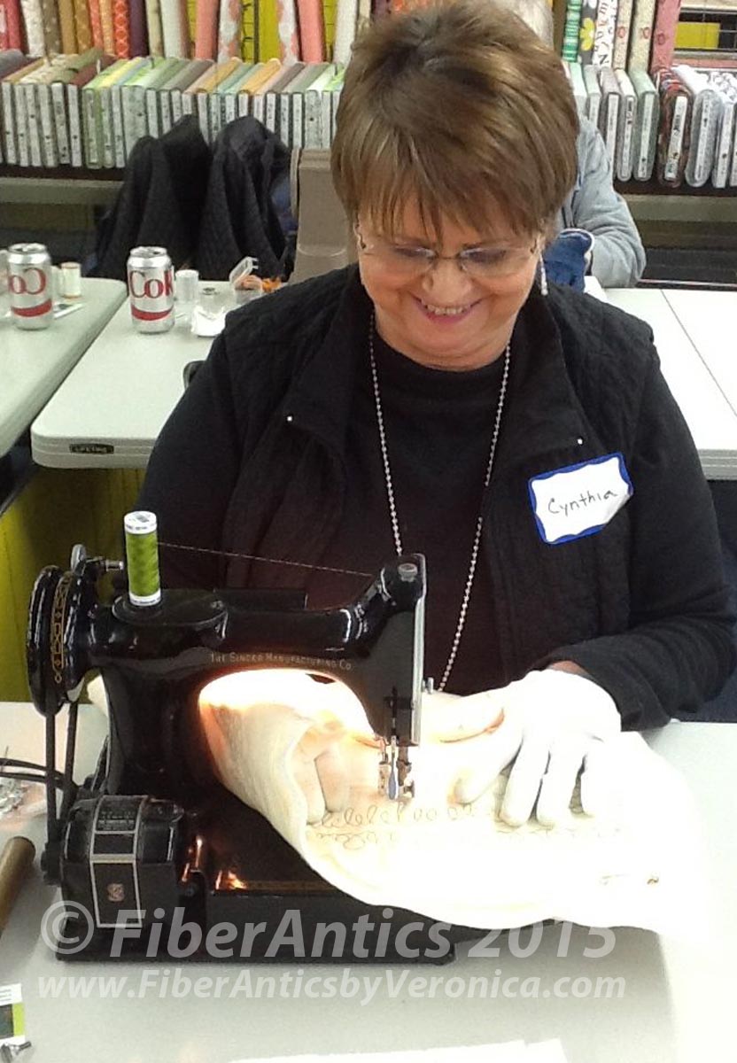 Fiber Antics by Veronica The sound of freemotion quilting with