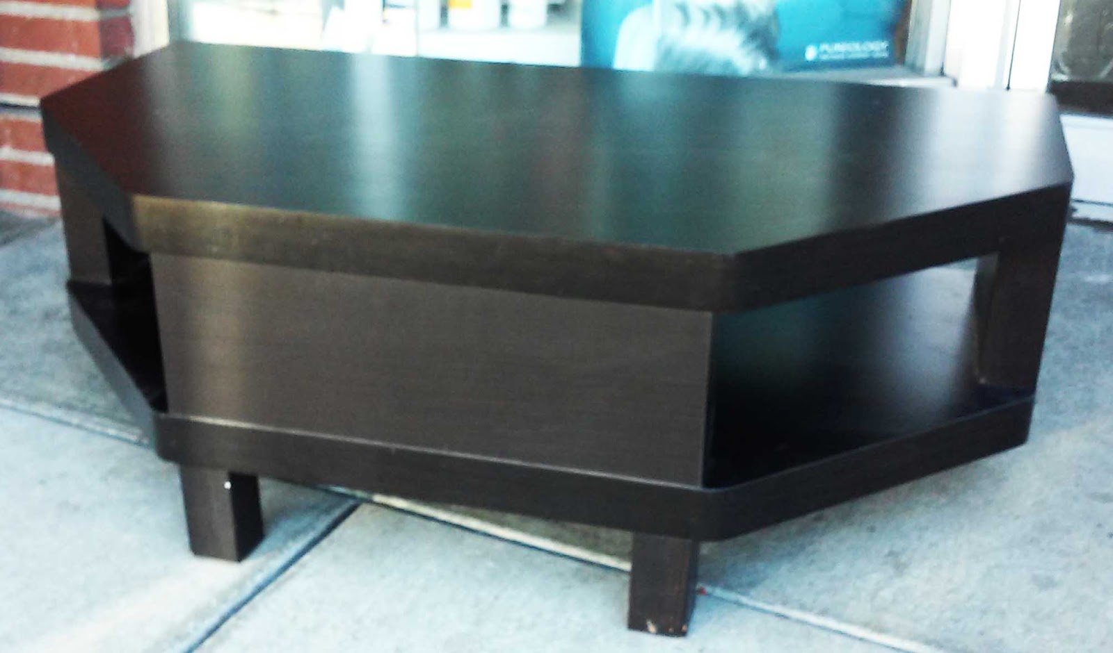 UHURU FURNITURE & COLLECTIBLES SOLD IKEA Black Lack Corner TV Stand 30