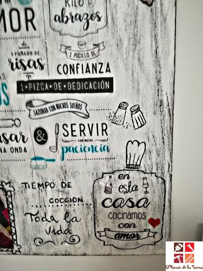 cartel con mensaje