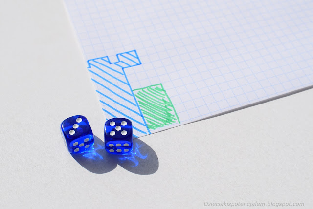 multilication math dice game 