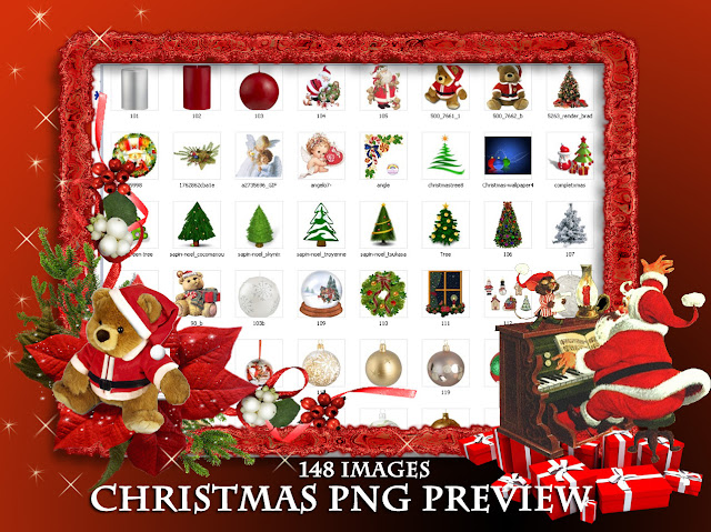  CHRISTMAS STUFF IN PNG FORMAT 