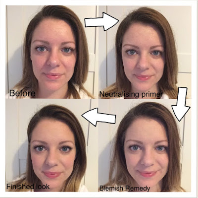 Bare Minerals blemish remedy clearly porcelain foundation review photos