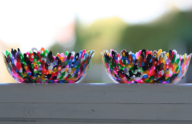 Die Kunst, den Alltag zu feiern&hellip;: Schalen aus Bügelperlen