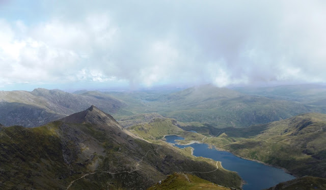 snowdon, mountain, hiking, travel, north-wales, view