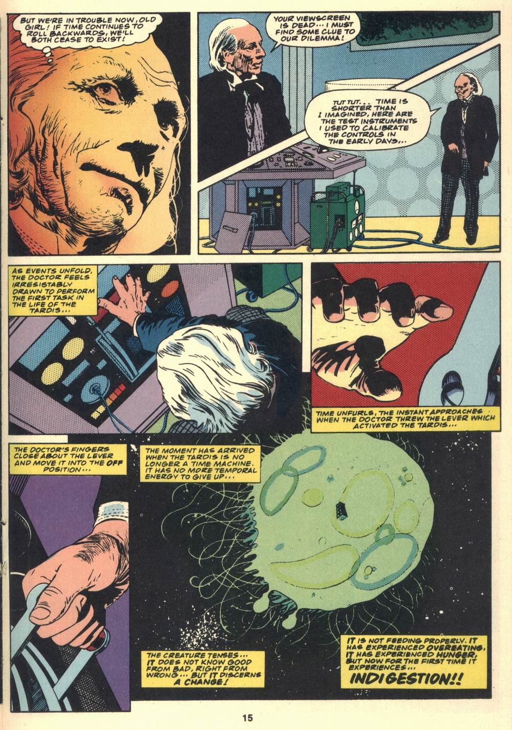 Read online Doctor Who (1984) comic -  Issue #18 - 17