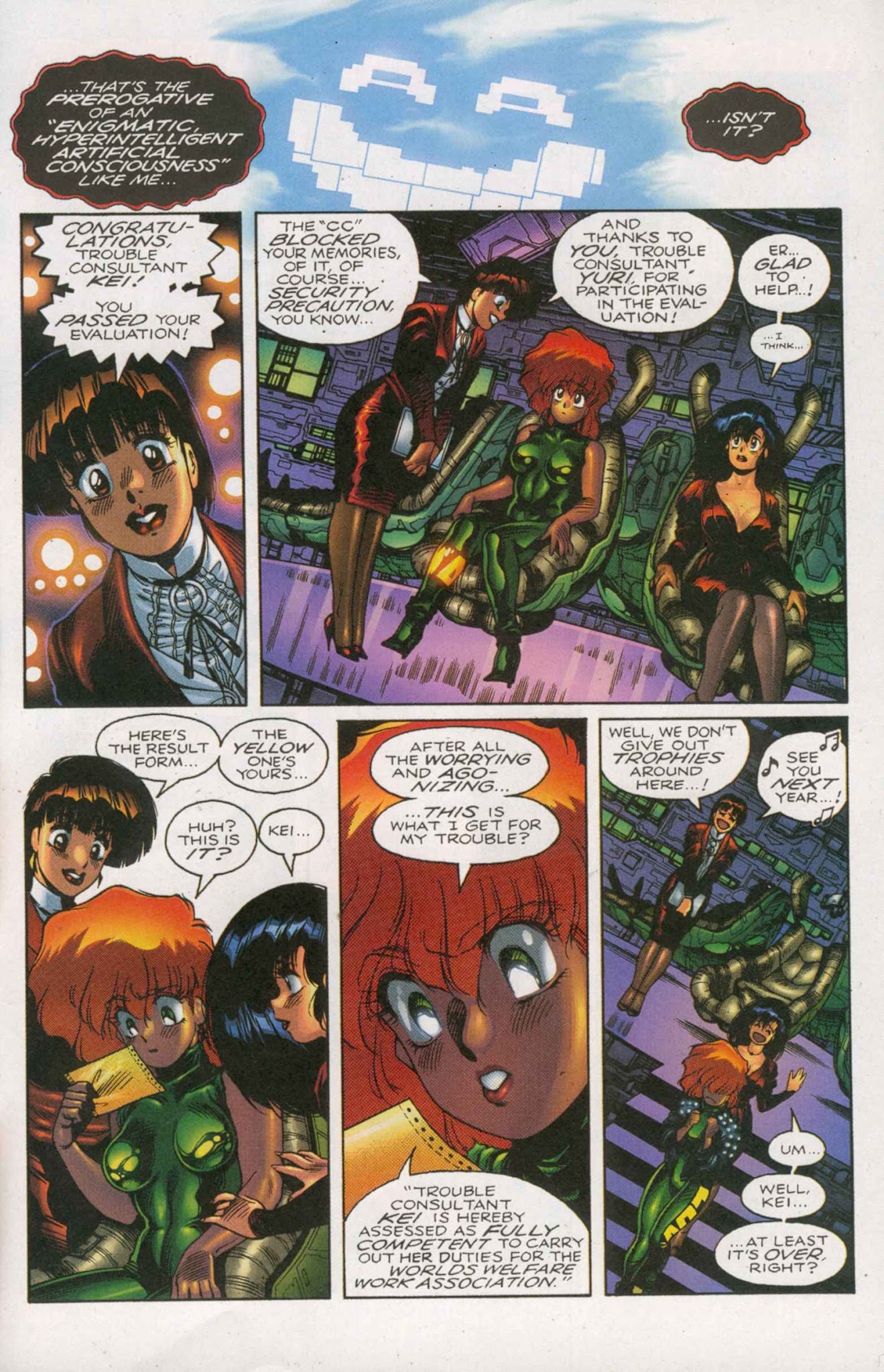 Read online The Dirty Pair: Sim Hell Remastered comic -  Issue #4 - 25