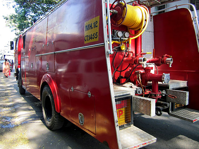 fire truck with equipment