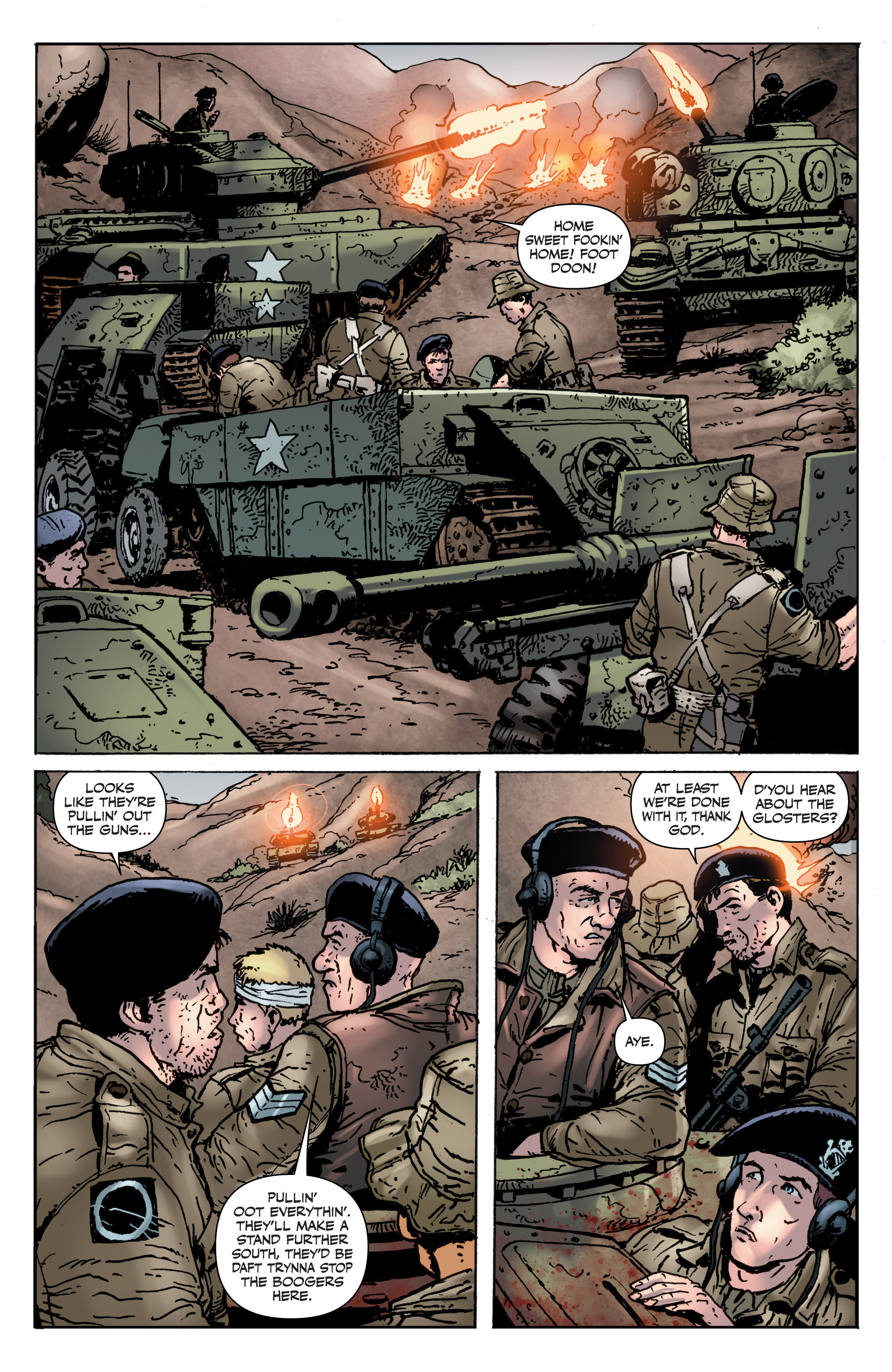 Read online The Complete Battlefields comic -  Issue # TPB 3 - 76