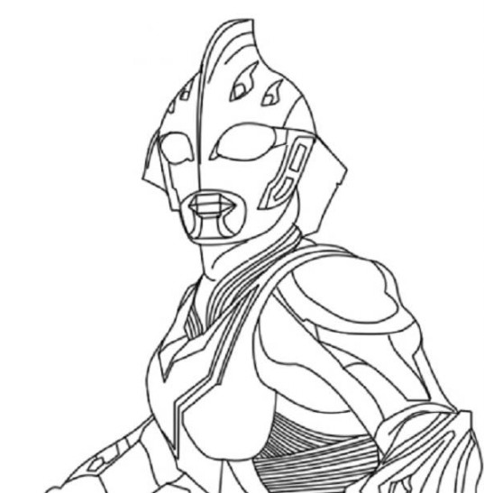 Gambar Mewarnai Ultraman Terbaru gambarcoloring