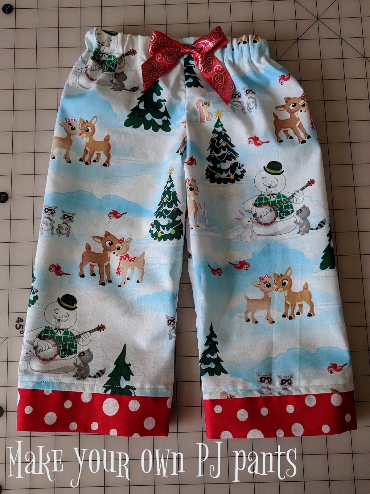 Wild Child at Home: Making PJ Pants With Cuffs