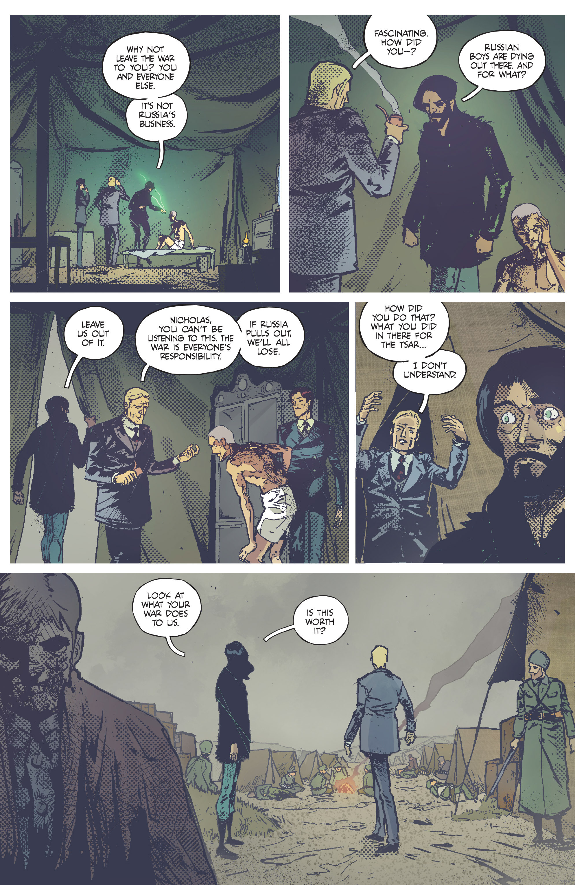 Read online Rasputin comic -  Issue #5 - 11