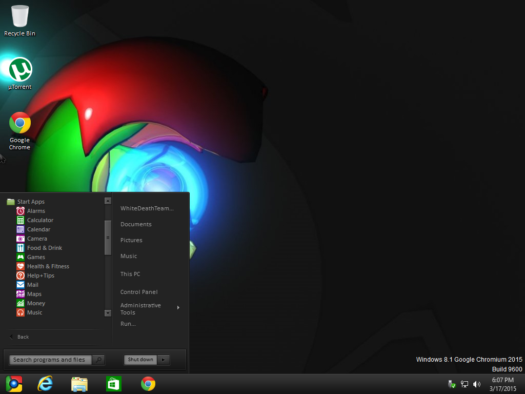 تحميل ويندوز 8.1 ويندوز جوجل كروم – Windows 8.1 Google Chromium X64