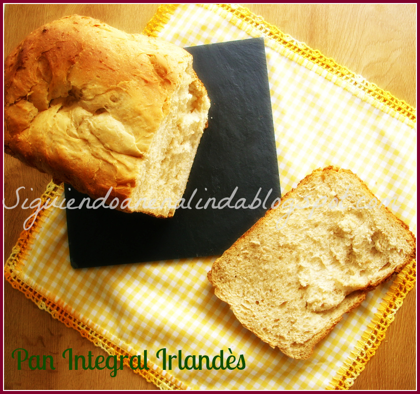 Siguiendo a Nenalinda Pan integral Irlandès...