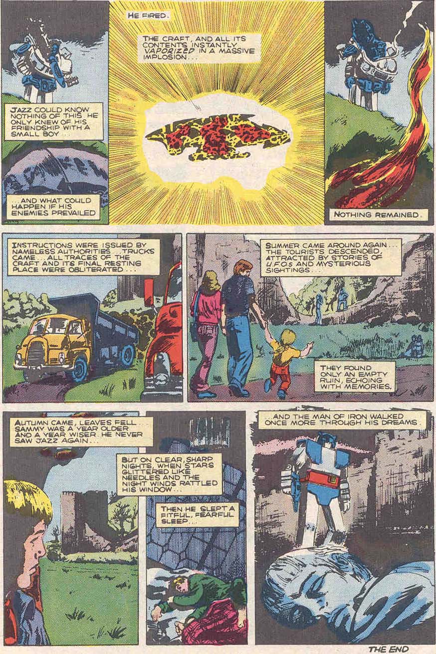 Read online The Transformers (1984) comic -  Issue #34 - 23