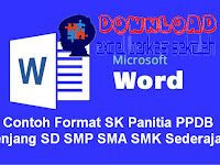 Contoh Format SK Panitia PPDB jenjang SD SMP SMA SMK Sederajat Contoh Format SK Panitia PPDB jenjang SD SMP SMA SMK Sederajat
