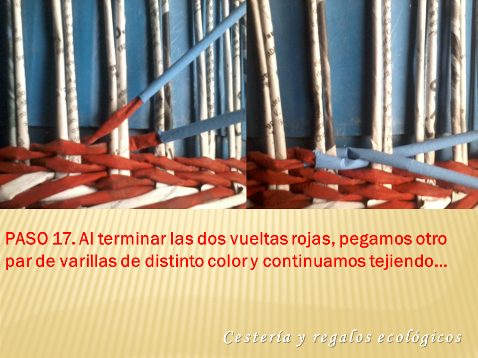 Cestería y regalos ecológicos Isa: Cesto multicolor, grande para ropa